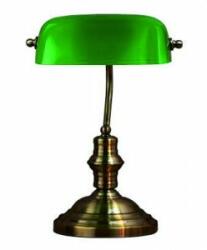 Markslöjd bankers stołowa 42cm 1l patyna/zielony - ms-105931 - beltéri világítás|asztali lámpa asztali lámpák