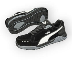 PUMA Airtwist Black Low S3 Esd Hro Src Munkavédelmi Cipő (PUM-644650-43) - halaszruha