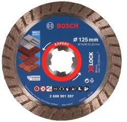 Bosch EXPERT MultiMaterial Turbo X-Lock disc diamantat de taiat 125 x 22, 23 mm (2608901597) Disc de taiere