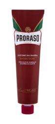 PRORASO Red Shaving Soap In A Tube spumă de ras 150 ml pentru bărbați