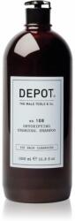 Depot 100 HAIR CLEANSING NO. 108 DETOXIFYING CHARCOAL SHAMPOO Tisztító méregtelenítő sampon minden hajtípusra 1000 ml