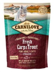CARNILOVE Fresh Carp & Trout - Sterilizat Pisică 400g