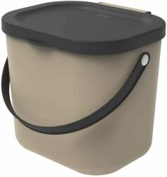 Rotho ALBULA box hulladékválogató rendszer, 6 l - cappuccino (1030307422)