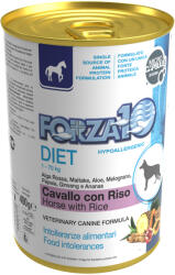 FORZA10 6x400g Forza 10 Diet Low Grain Ló & rizs nedves kutyatáp