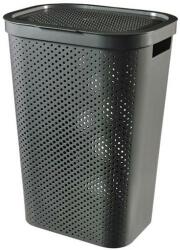 Curver Infinity Dots 60L szennyestartó kosár grafit (245662)