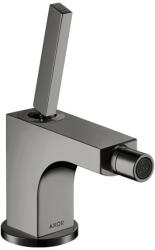 Hansgrohe Baterie bideu, Axor, Citterio, cu ventil, negru cromat lucios, 39210330 (39210330)