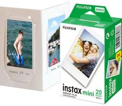 Fujifilm Set film instant Fujiflm Instax Mini 2x10 cu rama foto 2 pozitii (3874783290142)