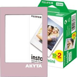 Fujifilm Film Fujifilm Instax mini 2x10 cu rama magnetica roz (3874783290081)