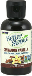 NOW BetterStevia Liquid (59 ml, Vanilie cu Scorțișoară)