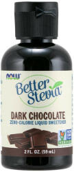 NOW BetterStevia Liquid (59 ml, Ciocolată Neagră)