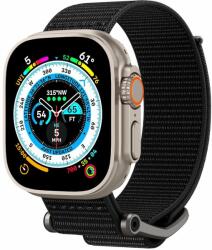 Spigen DuraPro Flex Black Apple Watch Ultra 2/1 49mm 9/8/7 45mm SE/6/5/4 44mm 3/2/1 42mm szíj (AMP02465)