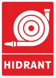 Indicator Hidrant, 105x148mm IIA6H