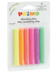  Gyurma PRIMO színes neon 6 szín/készlet