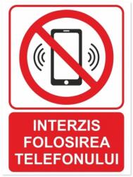 Indicator Interzis folosirea telefonului, 105x148mm IIA6IFT