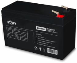 nJoy 12V/7Ah szünetmentes akkumulátor 1db/csomag (GP07122F)