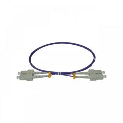 Emtex Patch Fibra Optica Emtex Patchcord FO SC/PC-SC/PC, MM OM4 50/125, manta LSZH 3.0mm, duplex 10m - Emtex (SC-SC-MM4/DX-10)