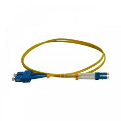 Emtex Patch Fibra Optica Emtex Patchcord FO SC/PC-LC/PC, SM OS2 9/125, manta LSZH 3.0mm, duplex 2m - Emtex (SC-LC-SM/DX-2)