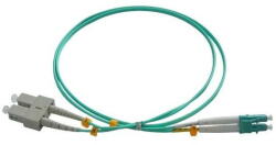 Emtex Patch Fibra Optica Emtex Patchcord FO SC/PC-LC/PC, MM OM3 50/125, manta LSZH 3.0mm, duplex 20m - Emtex (SC-LC-MM3/DX-20)