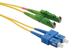 Emtex Patch Fibra Optica Emtex Patchcord FO E2000/APC-SC/PC, SM OS2 9/125, manta LSZH 3.0mm, duplex 2m - Emtex (E2000/APC-SC/PC-SM/DX-2)