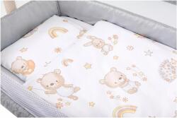 Bubaba Set de lenjerie de pat pentru copii din 5 piese Bubaba - Friends (50108)