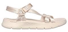 Skechers go walk flex sandal 40 | Femei | Sandale | Alb | 141455-NAT (141455-NAT)