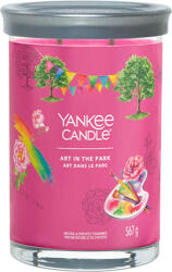 Yankee Candle Yankee Candle, Art in the Park, Lumanare intr-un cilindru de sticla 567 g (NW3499351)
