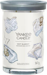 Yankee Candle Yankee Candle, Pătură moale, Lumânare într-un cilindru de sticlă 567 g (NW3499795)
