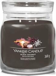 Yankee Candle Nucă de cocos neagră, Lumânare într-un borcan de sticlă 368 g (NW3499723)