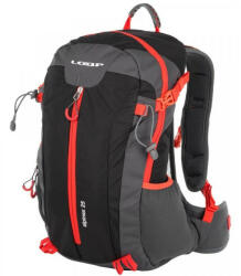 Loap Alpinex 25 hátizsák fekete/piros