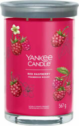 Yankee Candle Lumânare Yankee, Lumânare Red Raspberry într-un cilindru de sticlă 567 g (NW3499787)