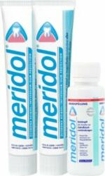 Meridol Duopack 2x75 ml fogkrém + szájvíz 100 ml mentes (IP3509)