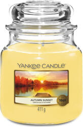 Yankee Candle Yankee gyertya, őszi naplemente, gyertya üvegedényben 411 g (NW3477012)