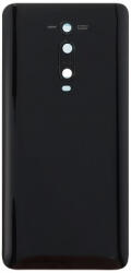 Xiaomi Mi 9T, Mi 9T Pro akkufedél (hátlap) kamera lencsével és ragasztóval, fekete (utángyártott)
