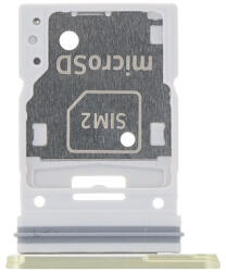 Samsung A556 Galaxy A55 DualSim sim kártya tartó tálca, sárga, lemon (gyári)
