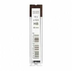 KOH-I-NOOR Grafit solid KOH-I-NOOR HB / 0, 5 mm, 12 buc