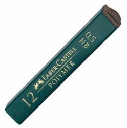 Faber-Castell Mină grafit, HB, 0, 5 mm, FABER-CASTELL, 12 buc