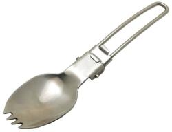 Baladéo PLR086 lingură pliabilă cu furculiță, din oțel inoxidabil Tacam