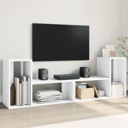 vidaXL 2 db fehér szerelt fa TV-szekrény 75 x 30 x 50 cm (840786)
