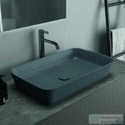 Ideal Standard IPALYSS 65x40 cm-es pultra ültethető mosdó nem zárható leeresztővel, slate grey E1886V5 (E1886V5)