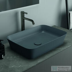 Ideal Standard IPALYSS 55x38 cm-es pultra ültethető mosdó nem zárható leeresztővel, Slate grey E2076V5 (E2076V5)