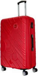 Benzi BZ5753 piros 4 kerekű nagy bőrönd (BZ5753-L-piros)