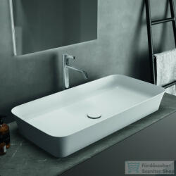 Ideal Standard IPALYSS 80x40 cm-es pultra ültethető mosdó leeresztő nélkül, fehér E139101 (E139101)