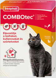 Beaphar COMBOtec® spot-on macskáknak és vadászgörényeknek 3db - vetpluspatika