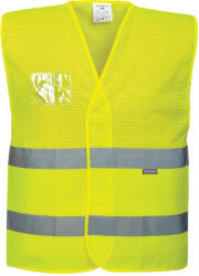 Portwest Hi-Vis hálós mellény - Sárga - L/XL (C494YERL/XL)