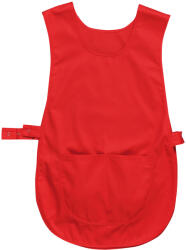 Portwest zsebes kötény - Piros - L/XL (S843RERL/XL)