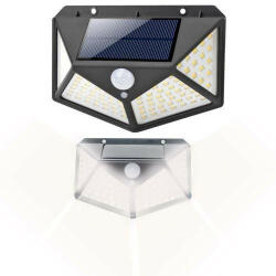 Izoxis Napelem kültéri világítás Solar fali lámpa, LED - es , mozgásérzékelős , 13, 5x10 cm, Isotrade (5902802916785)
