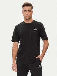 Adidas Tricou Essentials Single Jersey Embroidered Small Logo T-Shirt IC9282 Negru Regular Fit