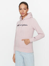 Champion Bluză Hooded Sweatshirt 116579 Roz Regular Fit