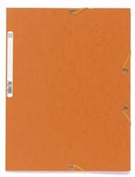 Exacompta Mapa carton plastifiat, cu elastic, A4, portocaliu, EXACOMPTA (EX55504E)