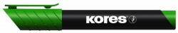 Kores Marker permanent, varf rotund 3mm, verde, KORES (KO20935)